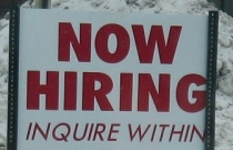 Now Hiring Sign